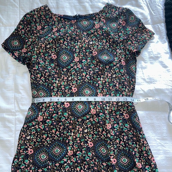 J Crew Factory Short Sleeve Flutter Dress - Picture 12 of 13